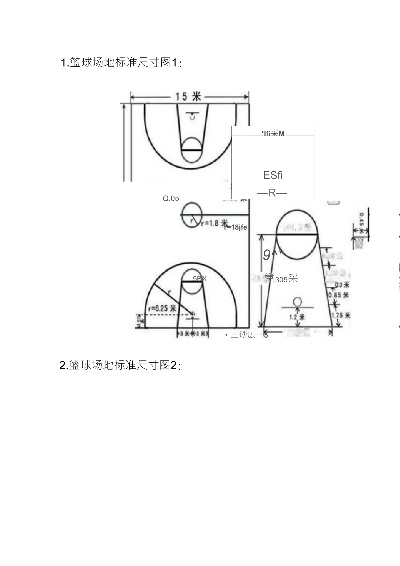 篮球场标准尺寸图画法详解（从零开始，快速掌握绘制方法）-第3张图片-www.211178.com_果博福布斯