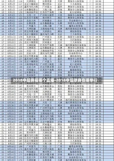 实时中超比分直播 最新中超比赛实时比分直播